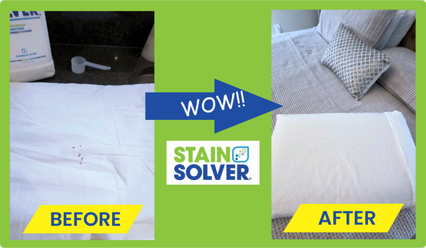 How to Remove a Blood Stain From a Pillowcase With Stain Solver