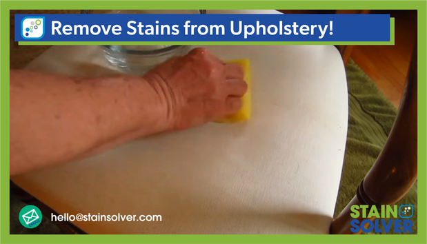 How to Remove Upholstery Stains with Stain Solver