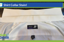 How to Remove Collar Stains from a White Shirt with Stain Solver