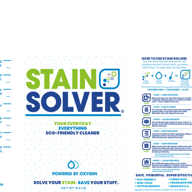Stain Solver 9 LB.